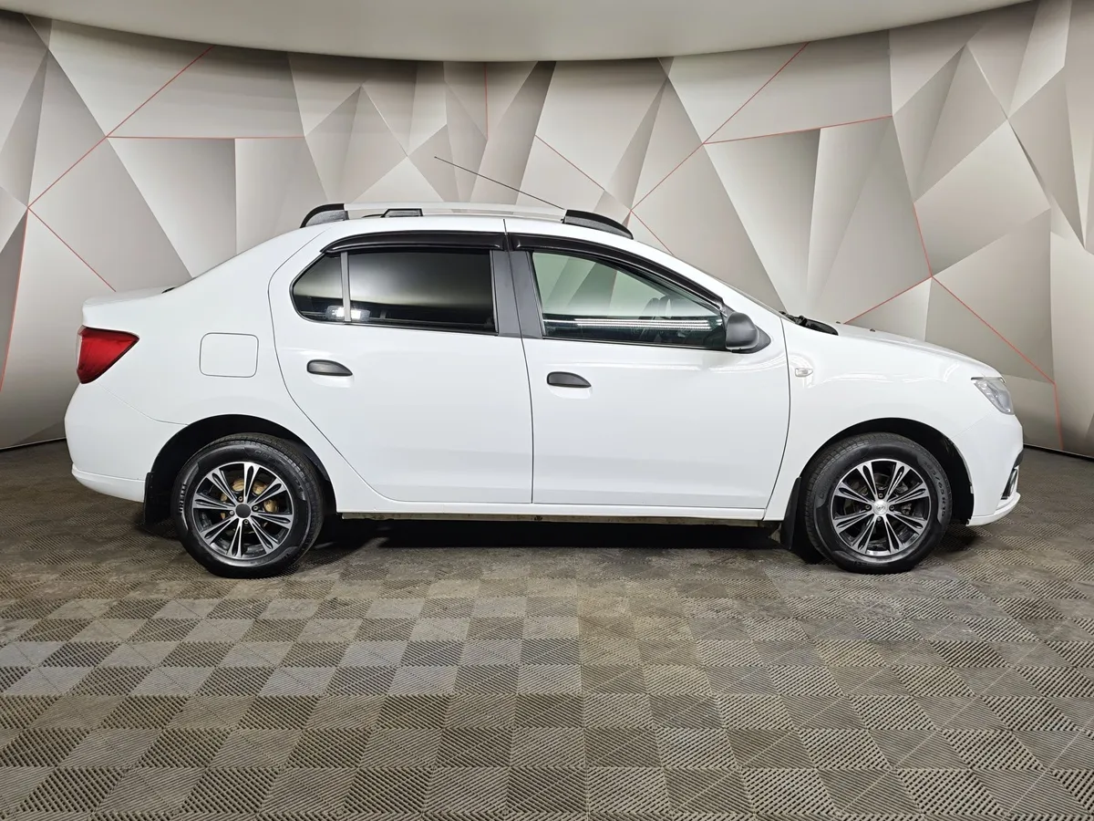 Renault Logan 1.6 MT (82 л.с.) Белый в АВИЛОН. Слайд №6