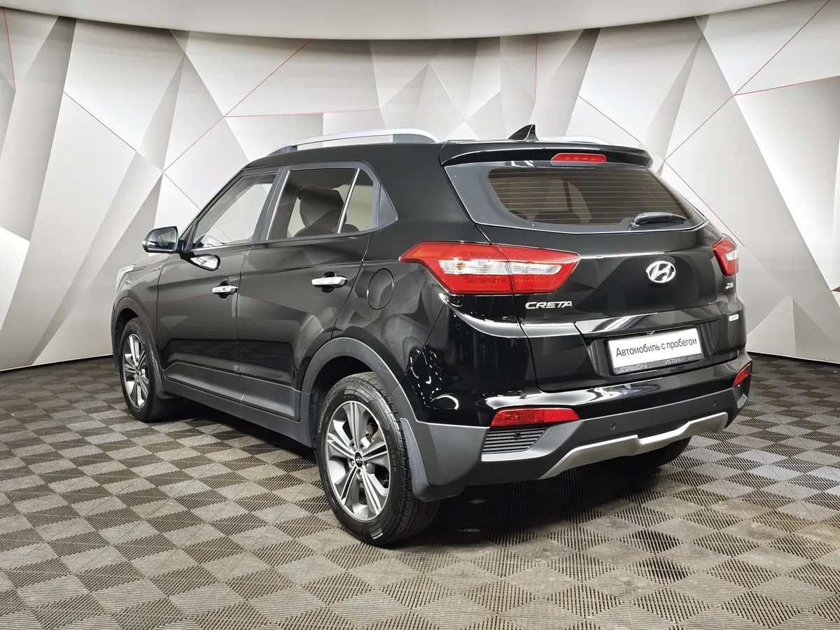 Hyundai Creta 2.0 AT AWD (149 л.с.) Travel Черный в АВИЛОН. Слайд №4