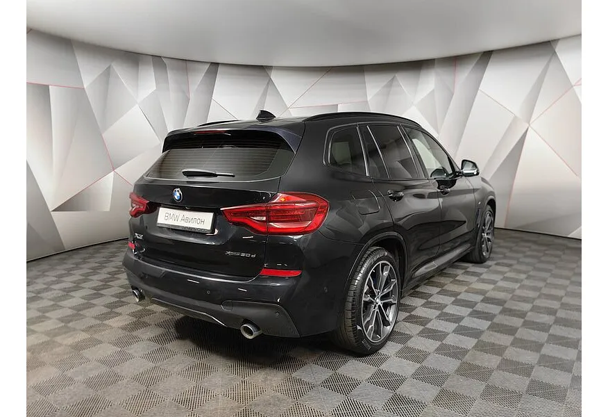 BMW X3 xDrive30d AT (249 л.с.) M Sport Черный в АВИЛОН. Слайд №2