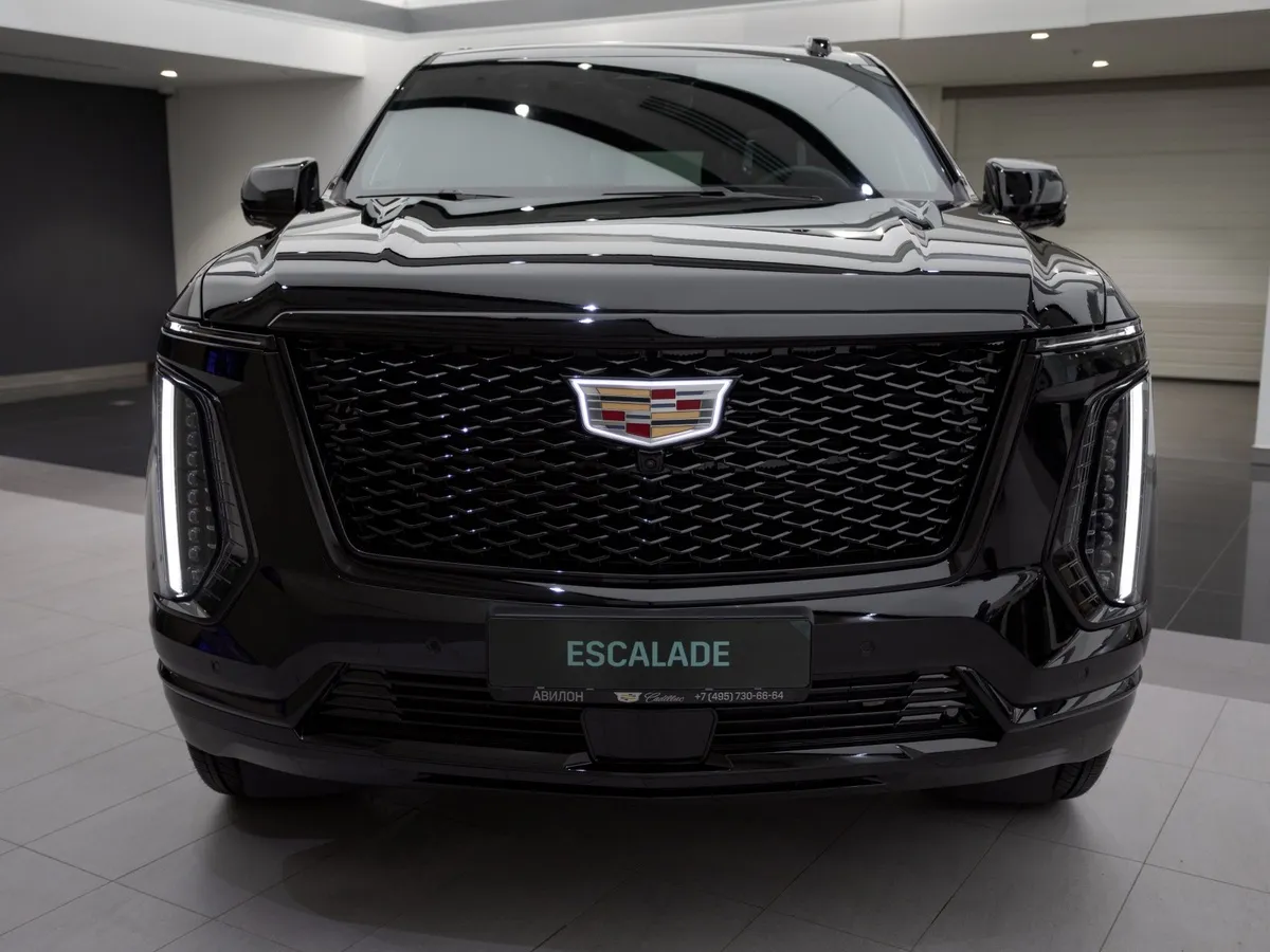 Cadillac Escalade 6.2 ESV AT AWD (420 л.с.) Sport Platinum Черный в АВИЛОН. Слайд №17