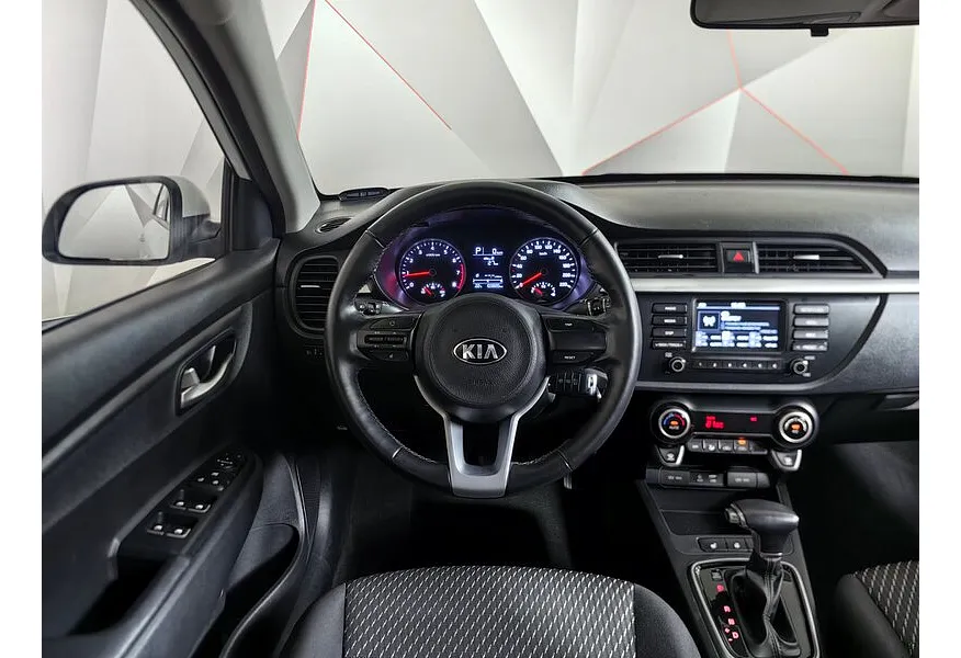 Kia Rio 1.6 AT (123 л.с.) Luxe Белый в АВИЛОН. Слайд №20