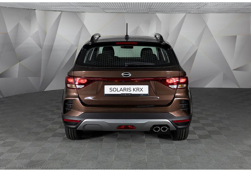 Solaris KRX 1.6 AT (123 л.с.) Premium Коричневый в АВИЛОН. Слайд №6