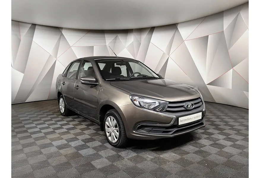 ВАЗ (Lada) Granta 1.6 AT 16кл (98 л.с.) Коричневый в АВИЛОН. Слайд №2