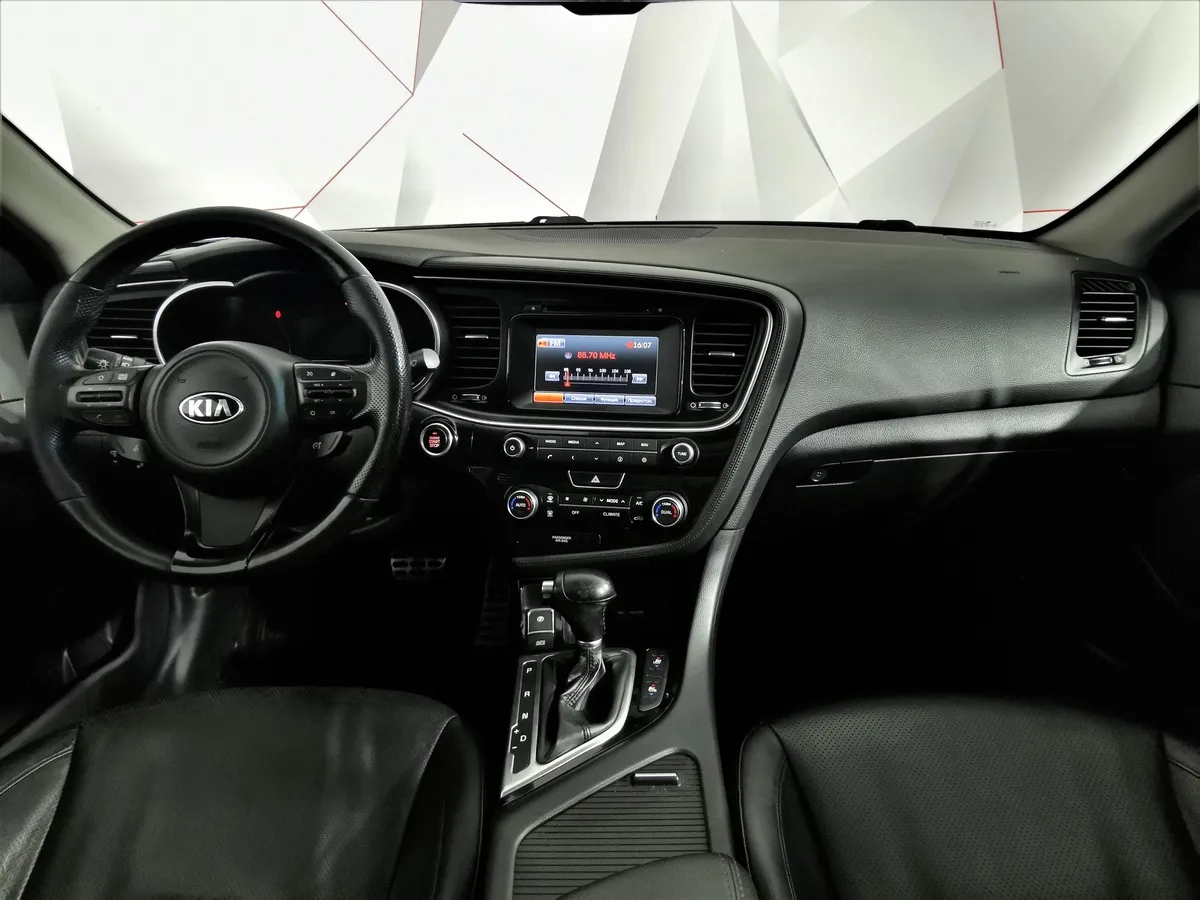 Kia Optima 2.4 MPI AT (180 л.с.) Premium Черный в АВИЛОН. Слайд №11