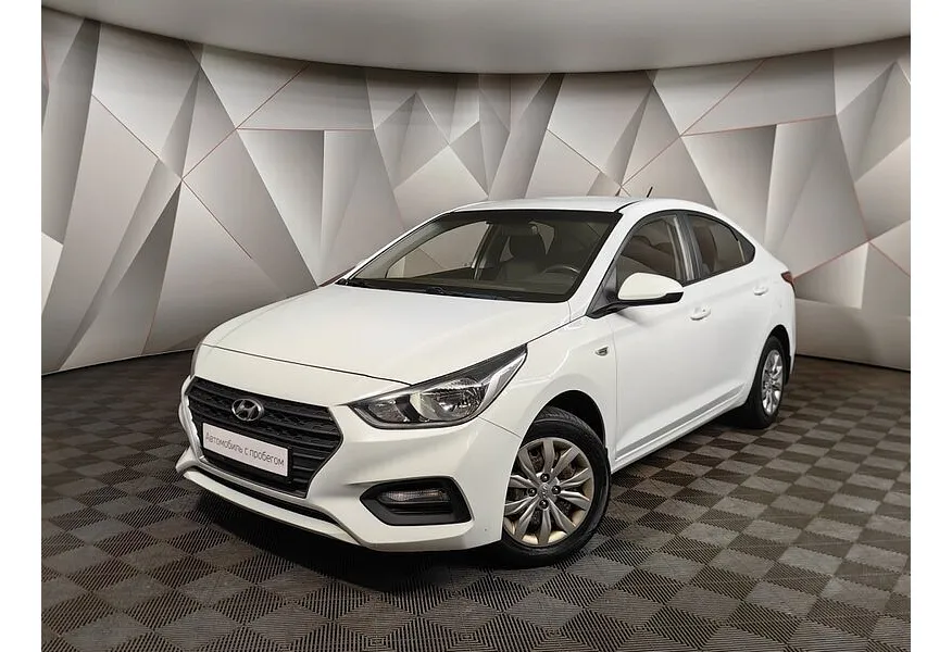 АВИЛОН - Hyundai Solaris 1.4 AT (100 л.с.) Comfort Белый - slide 0