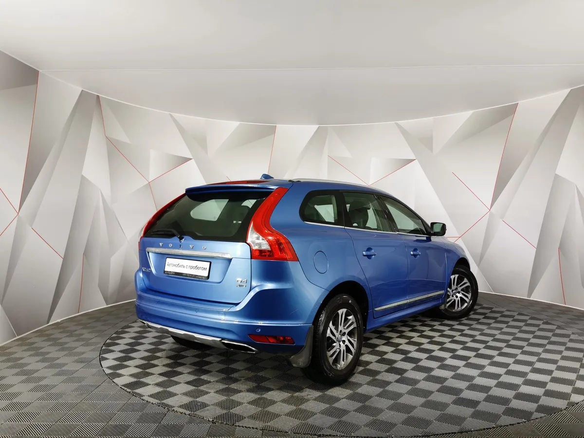 Volvo XC60 2.4 D4 Geartronic AWD (181 л.с.) Голубой в АВИЛОН. Слайд №2