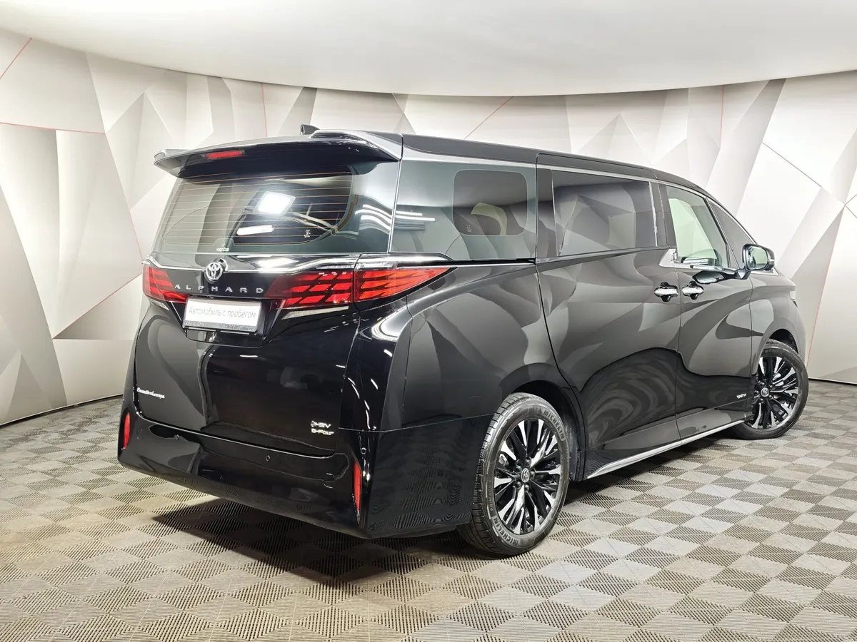 Toyota Alphard 2.5h AT 4WD (190 л.с.) Черный в АВИЛОН. Слайд №2