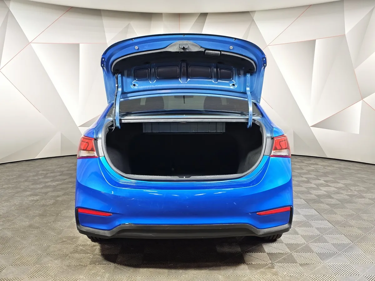 Hyundai Solaris 1.6 AT (123 л.с.) Active Plus Синий в АВИЛОН. Слайд №11