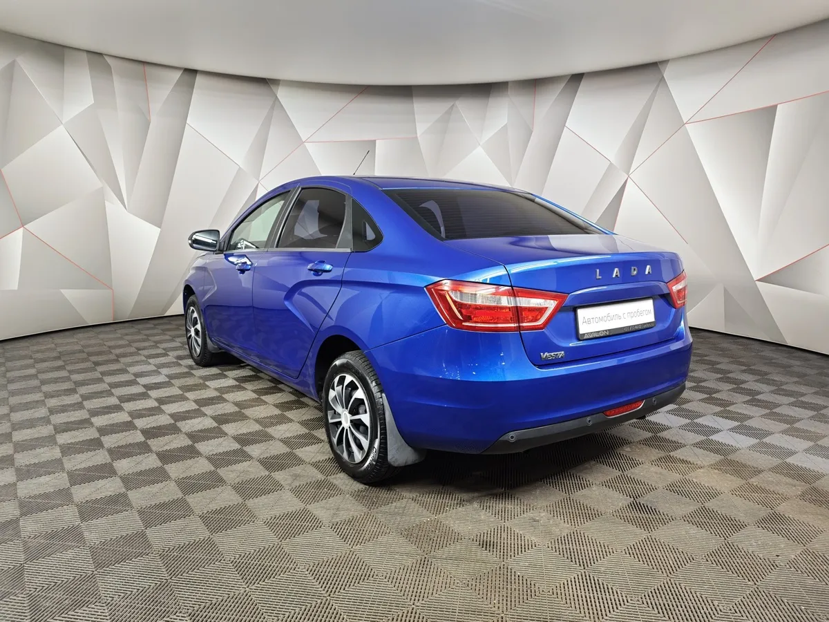 ВАЗ (Lada) Vesta 1.6 CVT (113 л.с.) Luxe Multimedia Синий в АВИЛОН. Слайд №4