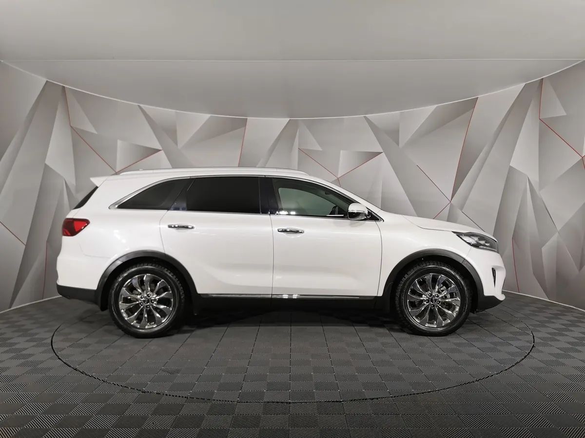 Kia Sorento 2.2 D AT AWD (5 мест) (200 л.с.) Prestige Белый в АВИЛОН. Слайд №6