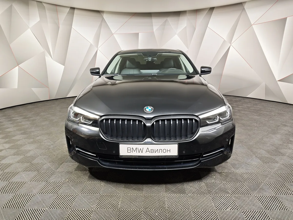 BMW 5 серия 520d xDrive Steptronic (190 л.с.) Синий в АВИЛОН. Слайд №3