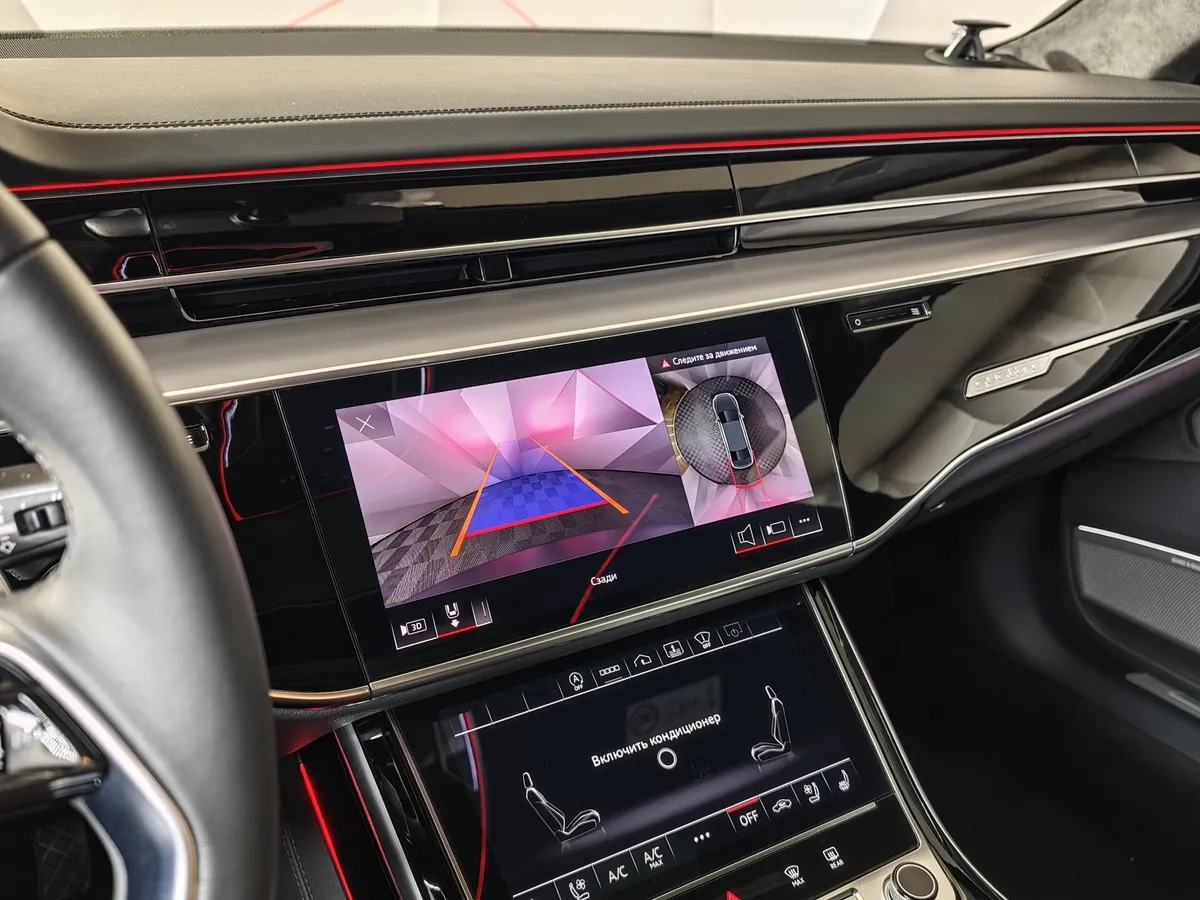 Audi A8 4.0 TFSI L tiptronic quattro (460 л.с.) Черный в АВИЛОН. Слайд №26