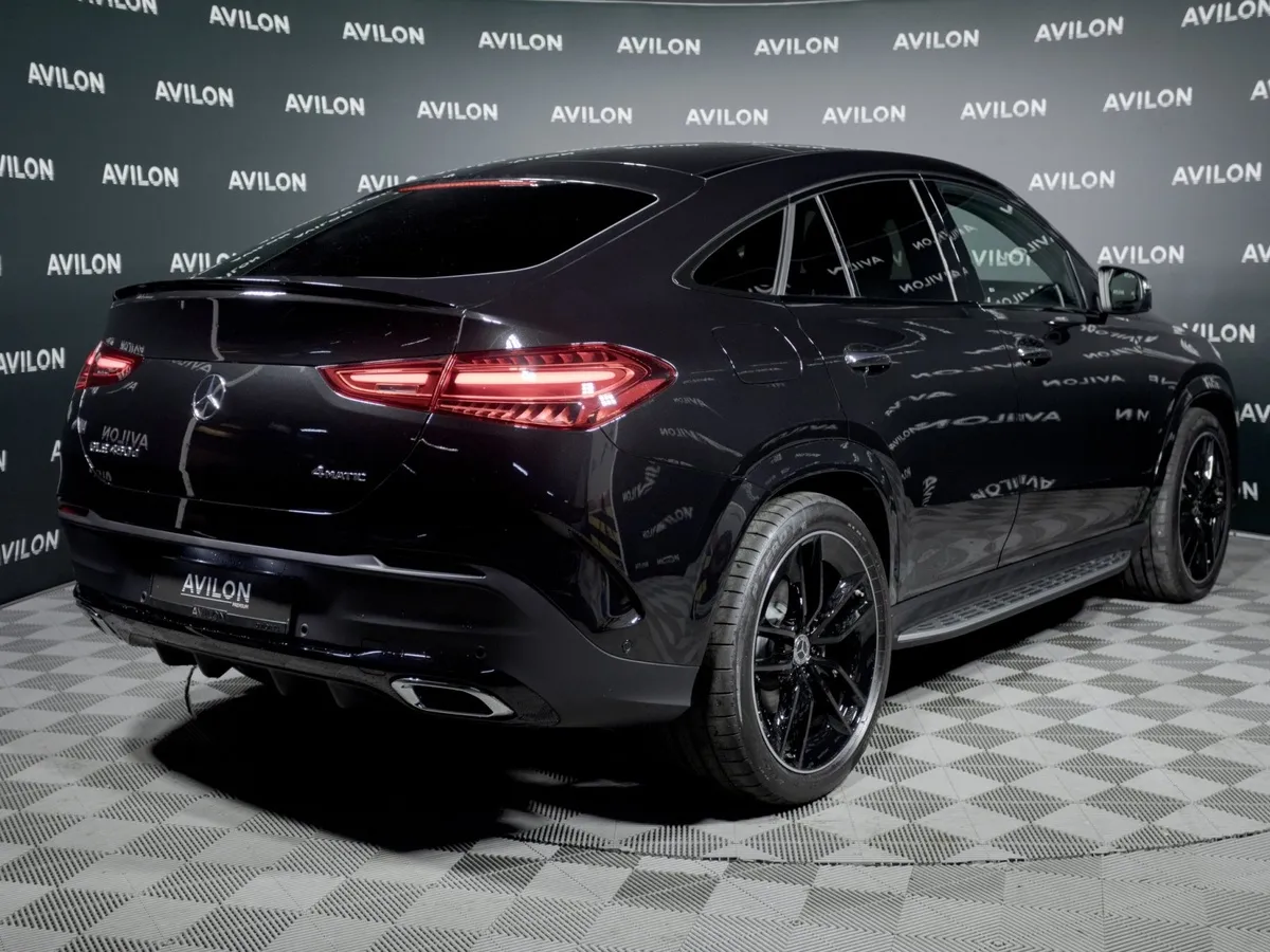Mercedes-Benz GLE Купе 450 d 4MATIC 9G-TRONIC (367 л.с.) Черный в АВИЛОН. Слайд №8