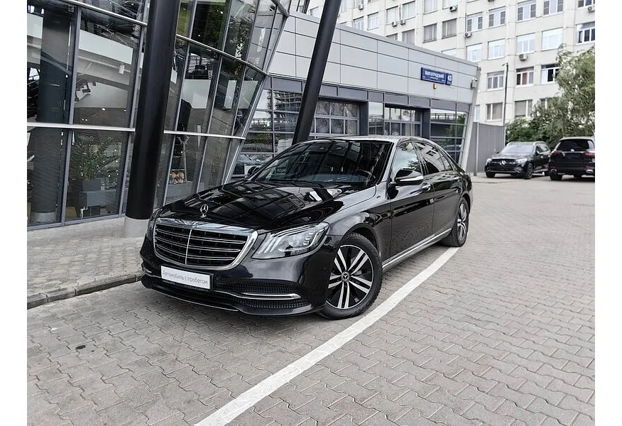 АВИЛОН - Mercedes-Benz S-Класс S 350 d 9G-Tronic 4Matic длинная база (249 л.с.) Черный - slide 8466245