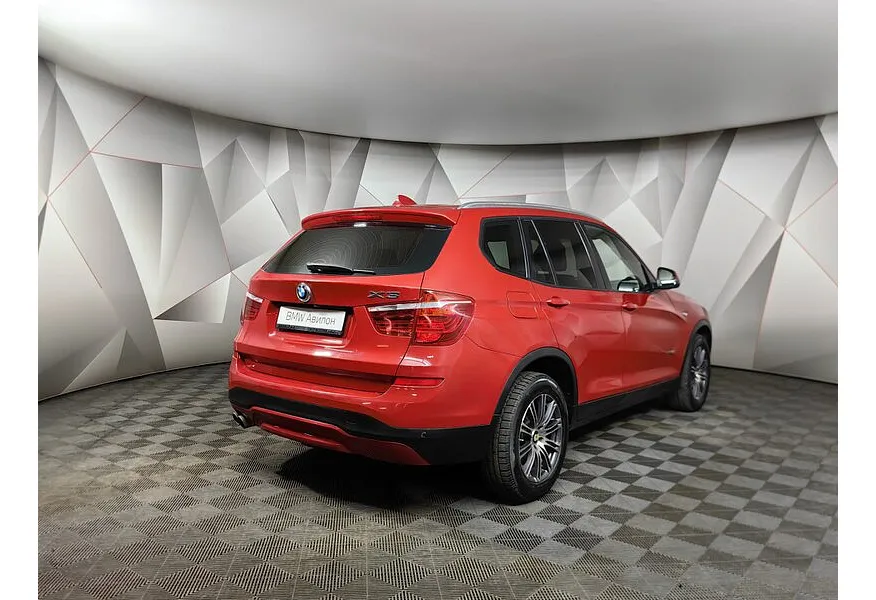 BMW X3 xDrive28i AT (245 л.с.) Base (Локальная сборка) Красный в АВИЛОН. Слайд №2