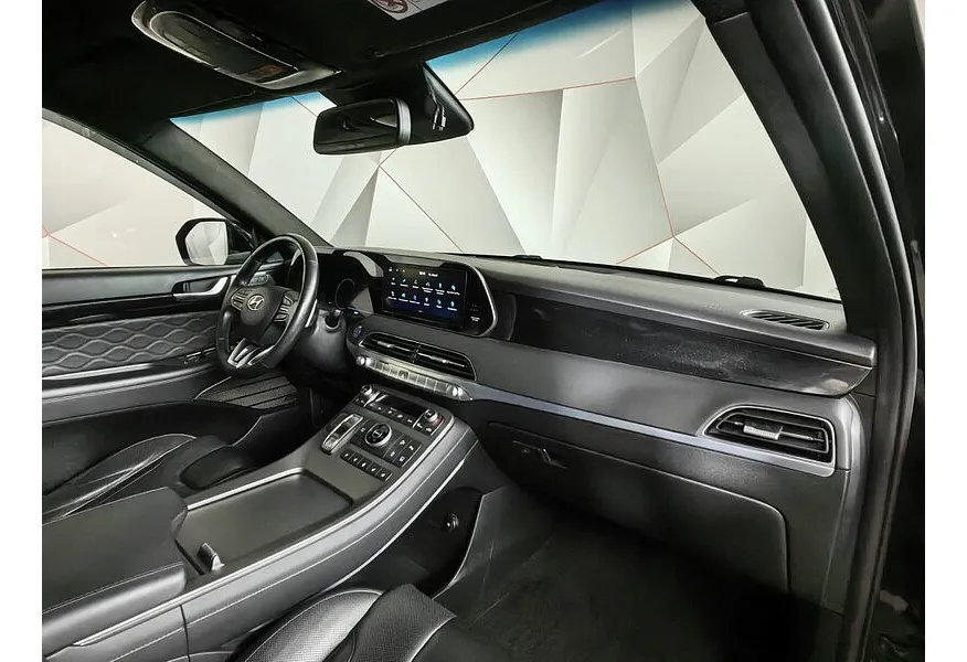 Hyundai Palisade 2.2 - 8AT CRDi (200 л.с.) 7 мест Prestige Черный в АВИЛОН. Слайд №13