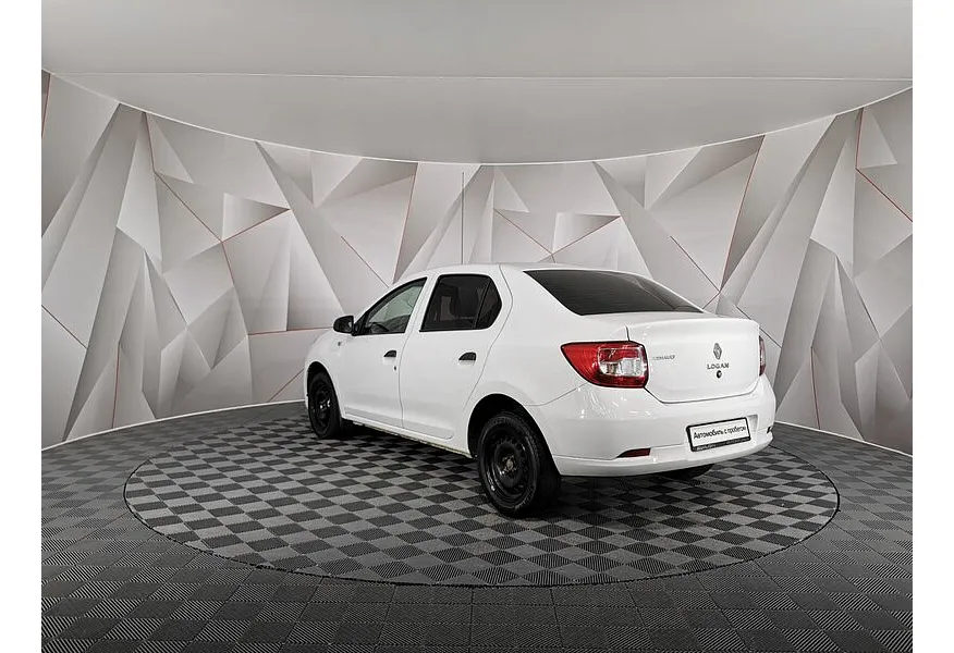 Renault Logan 1.6 MT (82 л.с.) Белый в АВИЛОН. Слайд №4