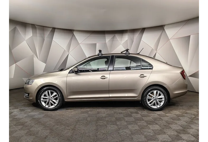 Skoda Rapid 1.6 MT (110 л.с.) Бежевый в АВИЛОН. Слайд №5