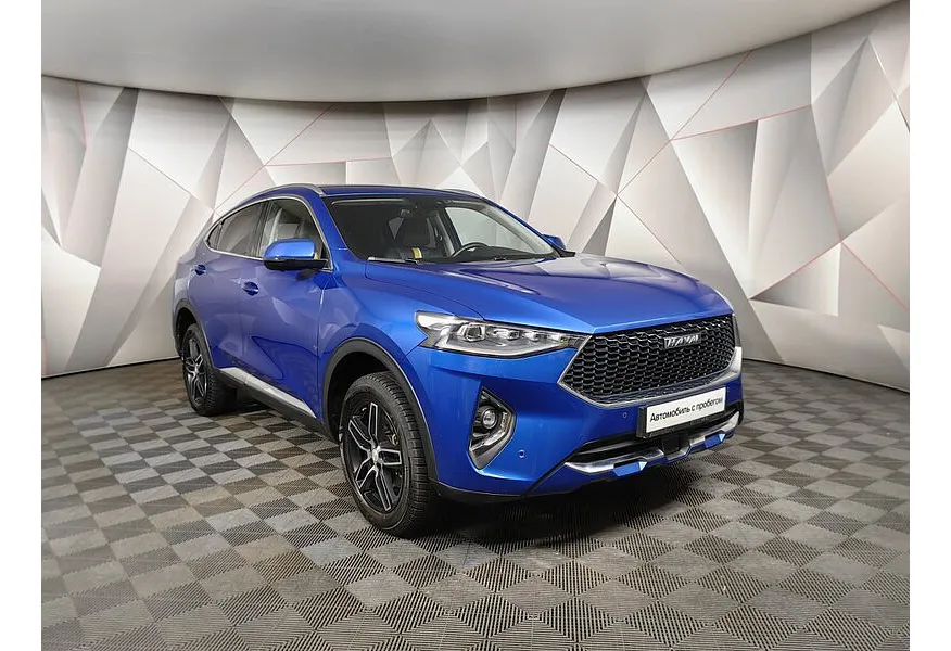 Haval F7x 2.0T AWD 7DCT (190 л.с.) Tech Plus Синий в АВИЛОН. Слайд №2