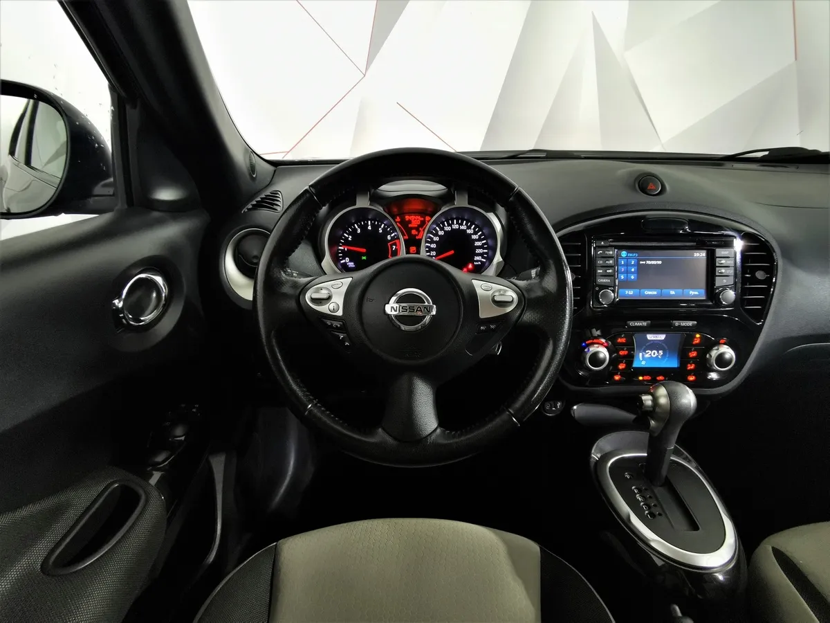Nissan Juke 1.6 CVT (117 л.с.) Черный в АВИЛОН. Слайд №18