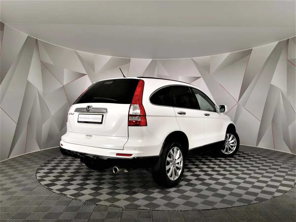 Honda CR-V 2.0 AT 4WD (150 л.с.) Белый в АВИЛОН. Слайд №2