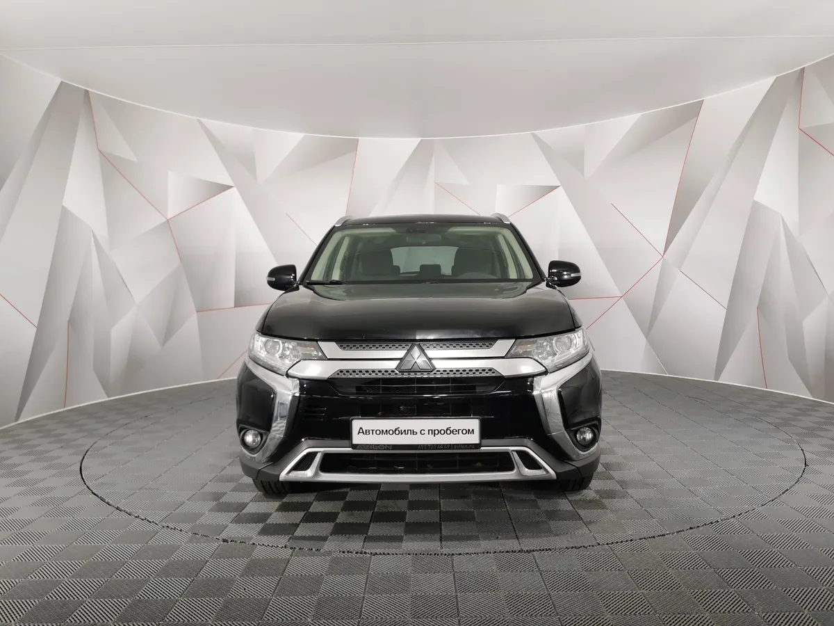 Mitsubishi Outlander 2.0 MIVEC CVT 2WD (146 л.с.) Invite Черный в АВИЛОН. Слайд №7