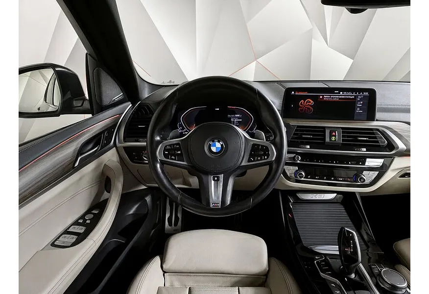 BMW X3 xDrive30d AT (249 л.с.) M Sport Черный в АВИЛОН. Слайд №15