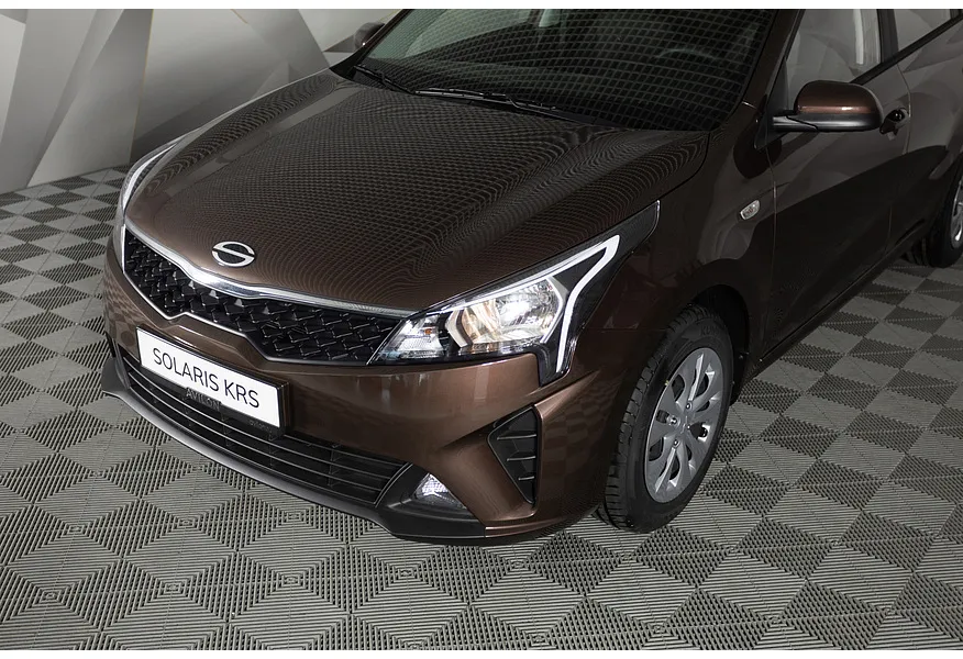 Solaris KRS 1.6 AT (123 л.с.) Comfort Коричневый в АВИЛОН. Слайд №10