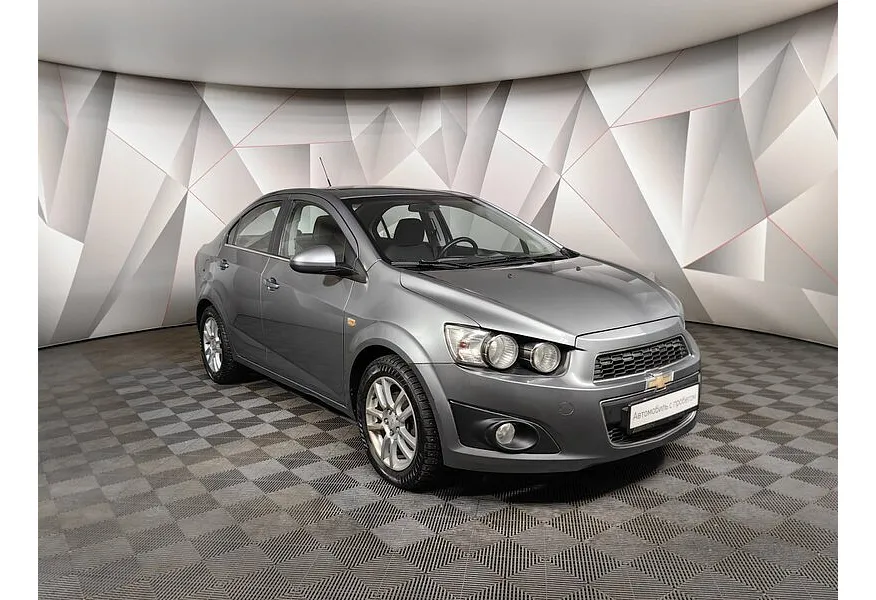 Chevrolet Aveo 1.6 AT (115 л.с.) Серый в АВИЛОН. Слайд №3