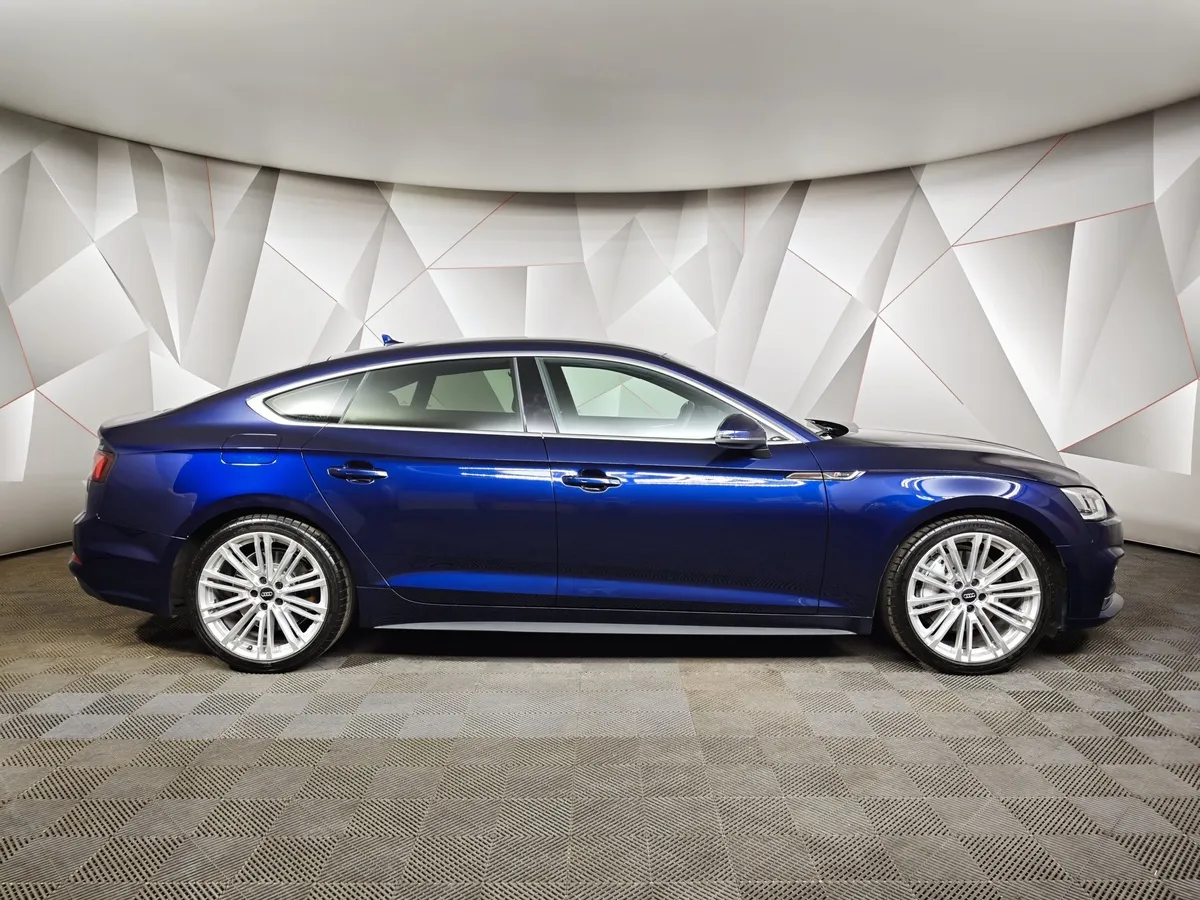 Audi A5 2.0 TFSI S tronic quattro (249 л.с.) Sport Синий в АВИЛОН. Слайд №6