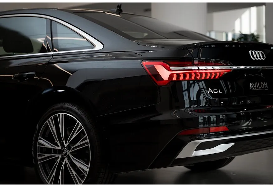 Audi A6 L 45 TFSI S tronic quattro (245 л.с.) Premium Dynamic Черный в АВИЛОН. Слайд №19