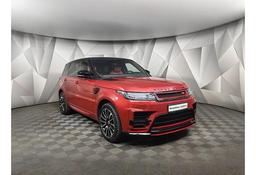 Land Rover Range Rover Sport 3.0 V6 Supercharged AT AWD (340 л.с.) HSE Dynamic Красный в АВИЛОН. Слайд №3