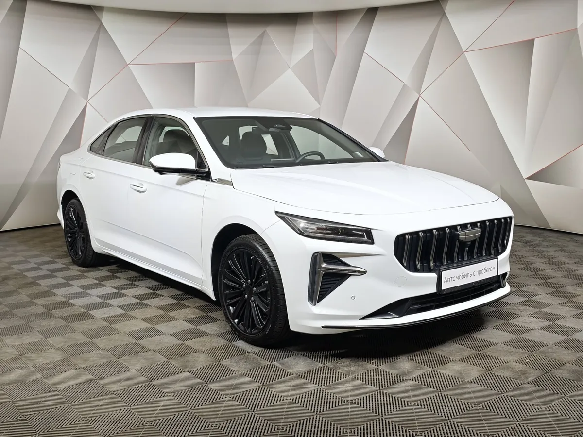Geely Preface 2.0T 7DCT 2WD (200 л.с.) Flagship Белый в АВИЛОН. Слайд №3