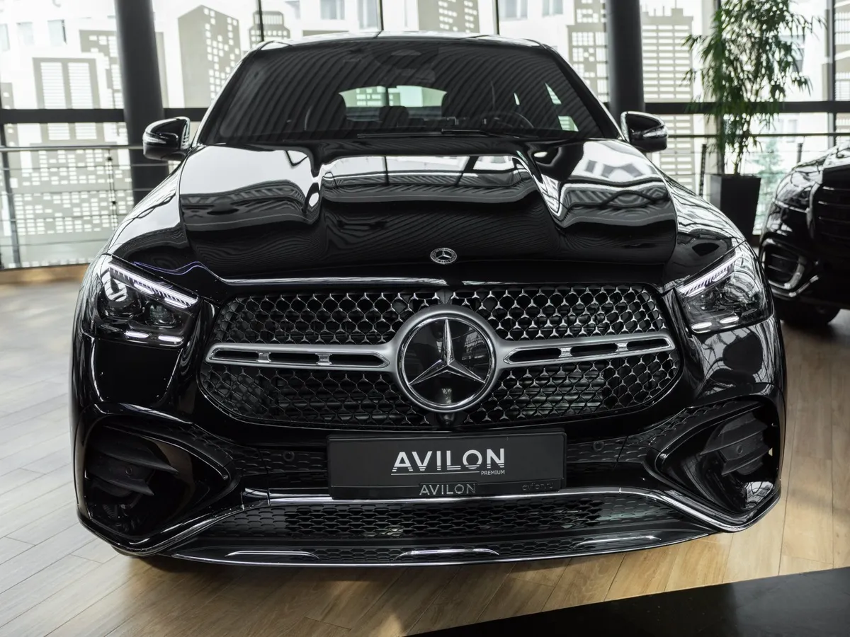 Mercedes-Benz GLE Купе 450 d 4MATIC 9G-TRONIC (367 л.с.) Черный в АВИЛОН. Слайд №5