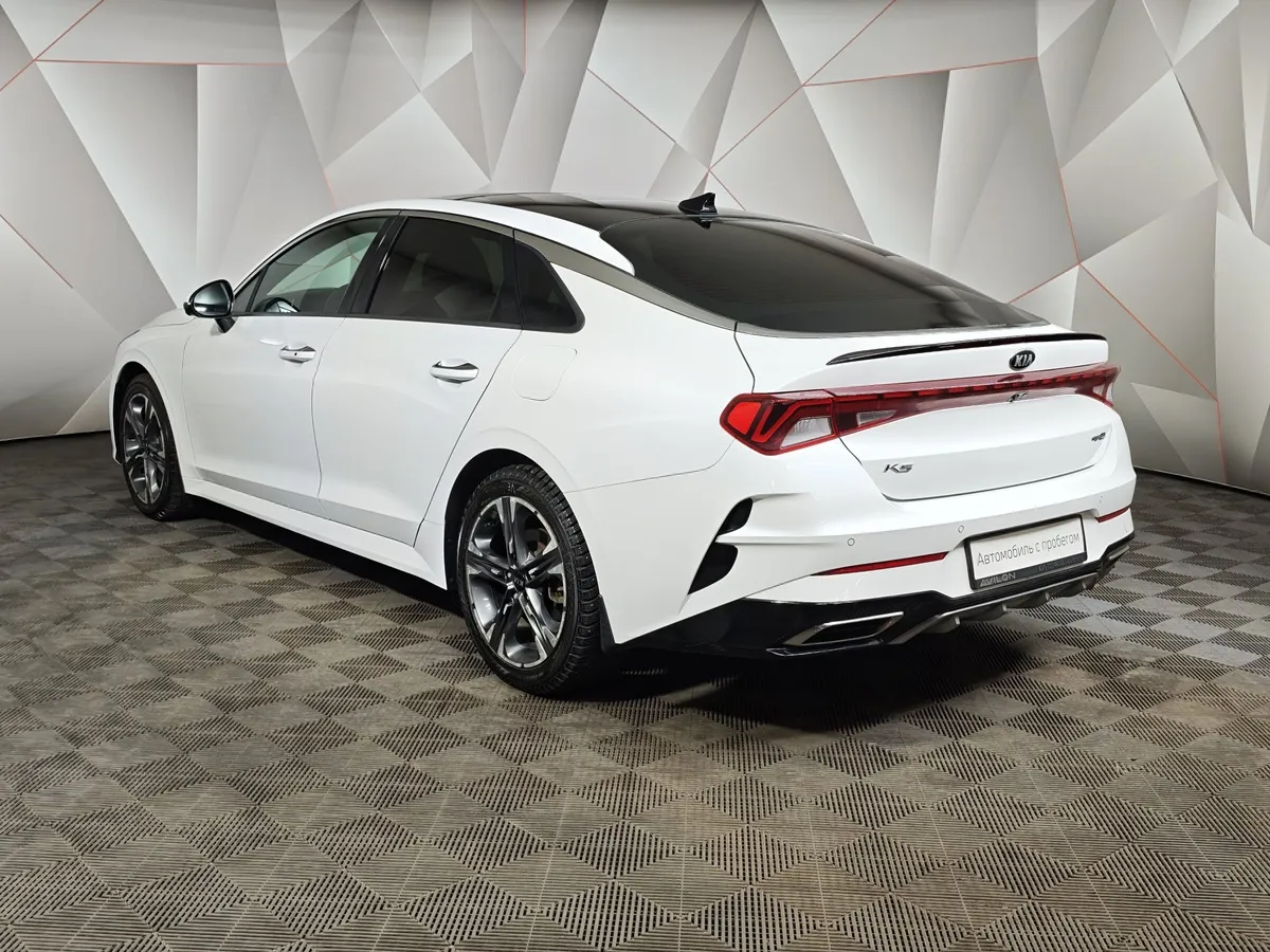 Kia K5 2.5 GDI AT 2WD (194 л.с.) GT Line Plus Белый в АВИЛОН. Слайд №4