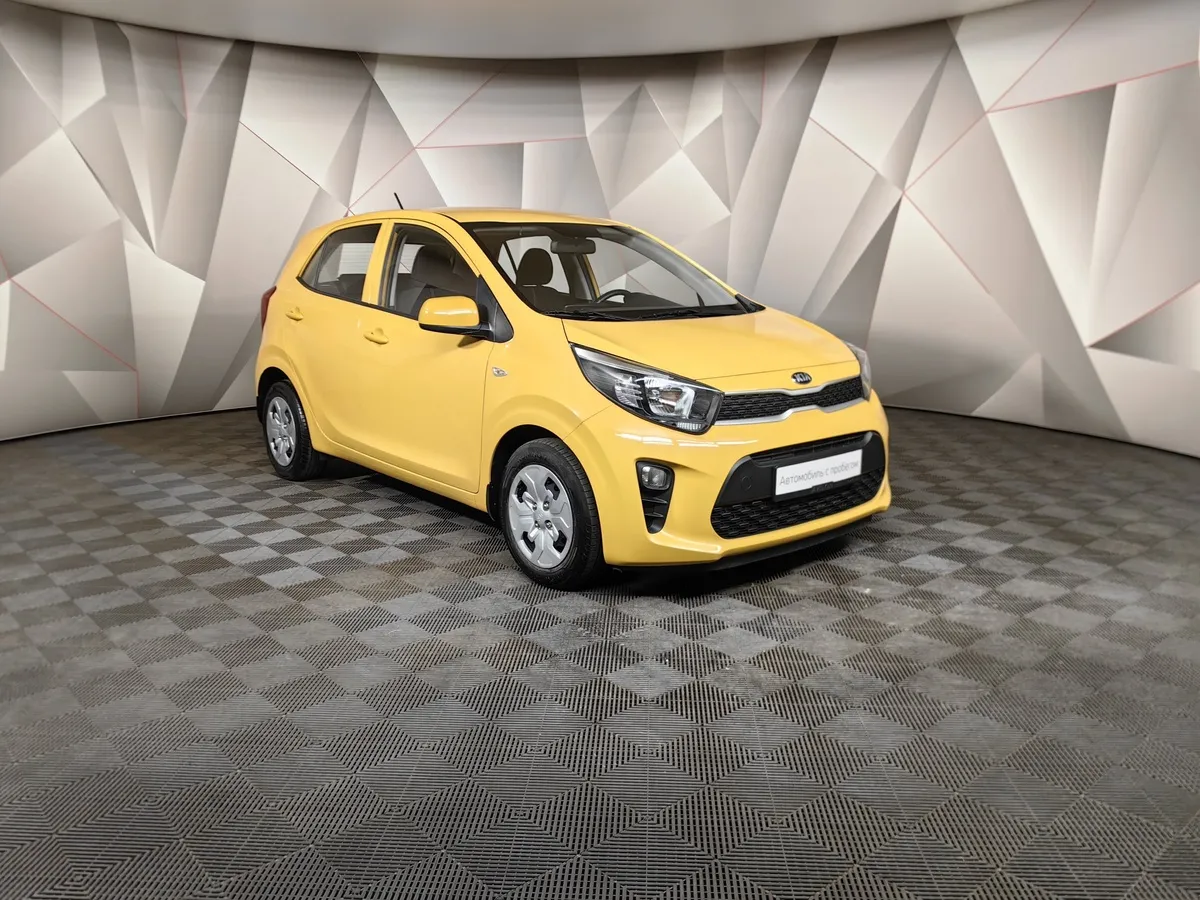 Kia Picanto 1.0 MT (67 л.с.) Comfort Желтый в АВИЛОН. Слайд №3