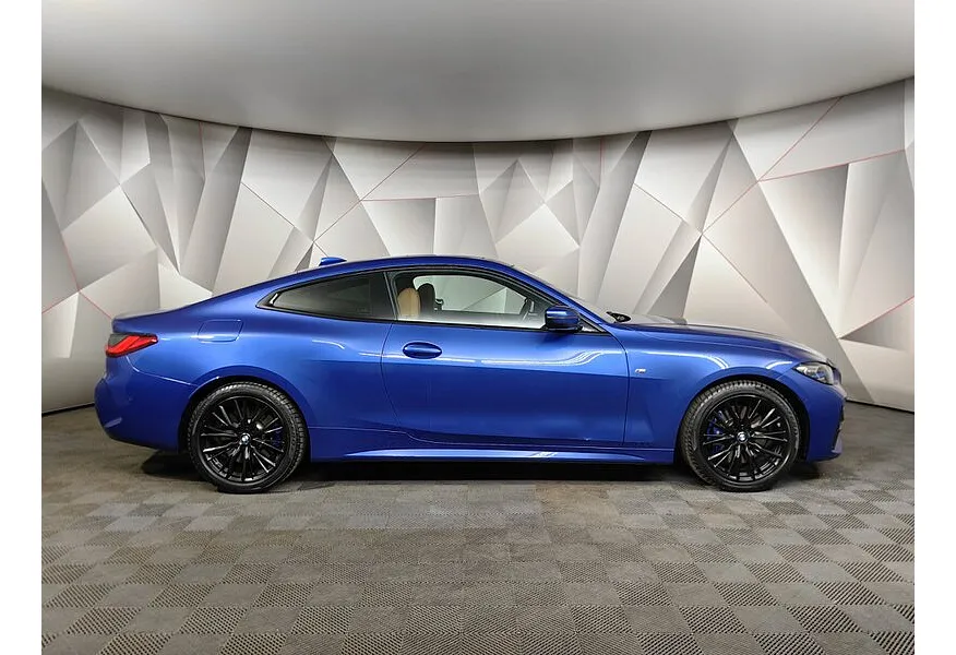 BMW 4 серия 420d xDrive AT (190 л.с.) M Sport Pure Синий в АВИЛОН. Слайд №6
