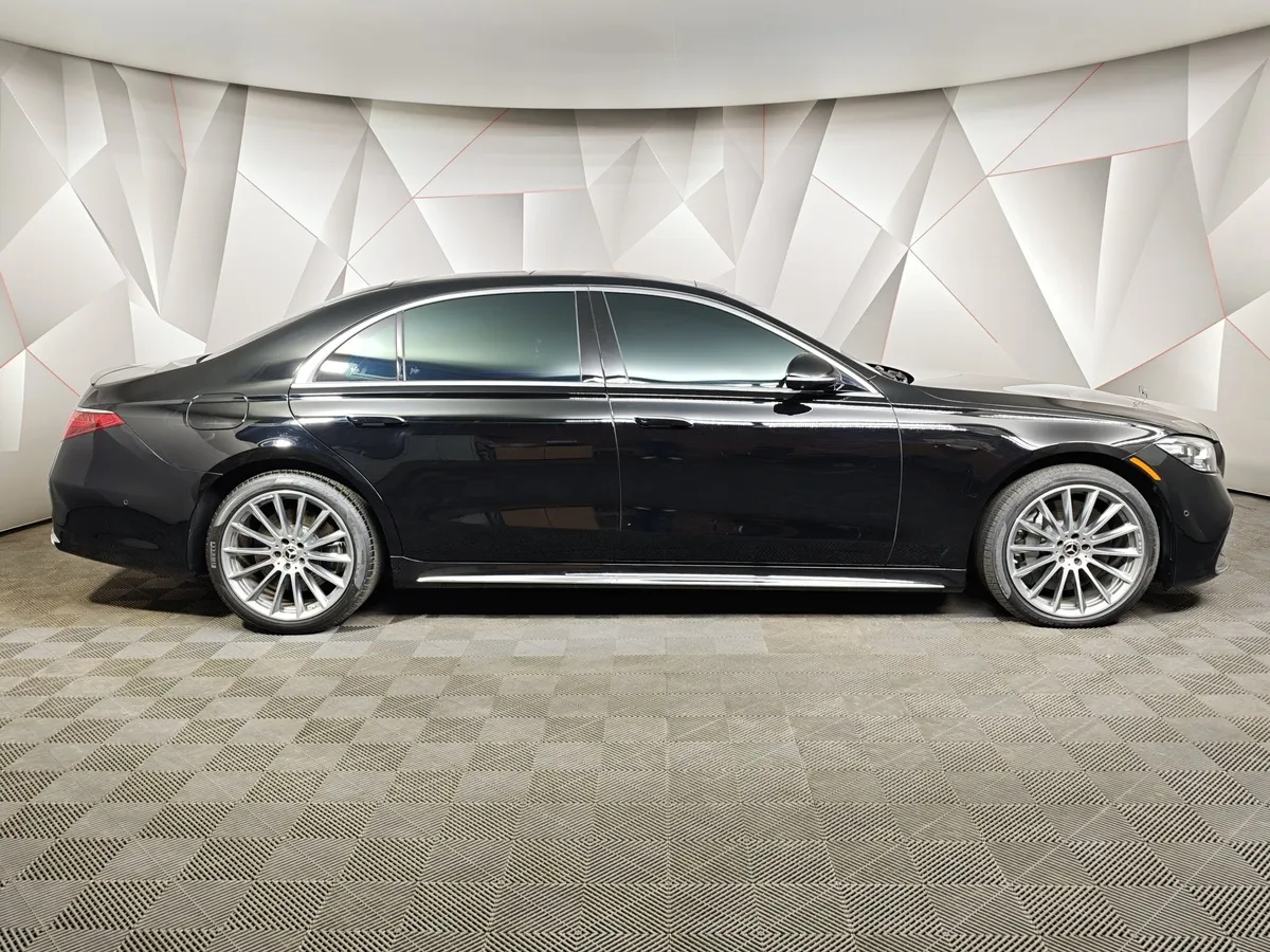 Mercedes-Benz S-Класс S 580 9G-Tronic 4Matic (503 л.с.) Черный в АВИЛОН. Слайд №6