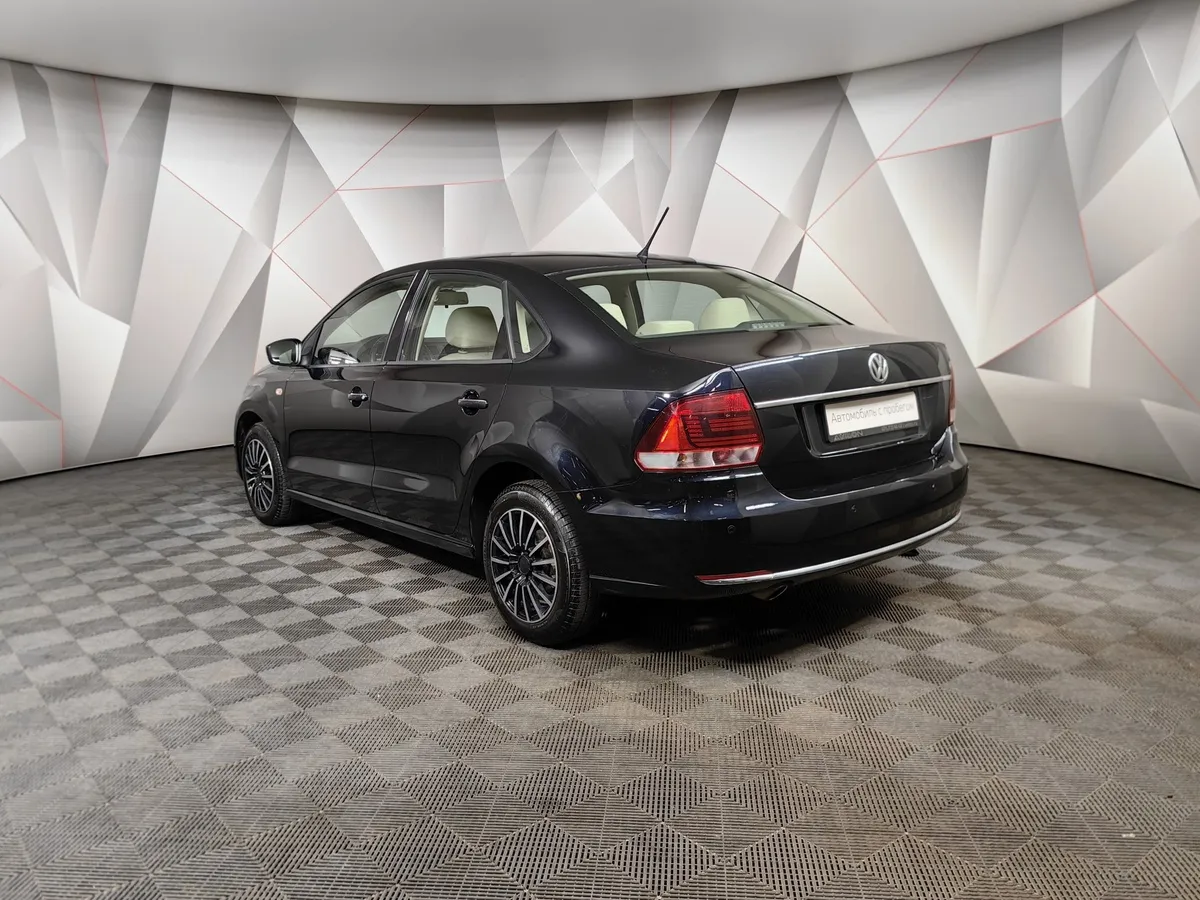 Volkswagen Polo 1.6 MPI AT (110 л.с.) Exclusive Черный в АВИЛОН. Слайд №4