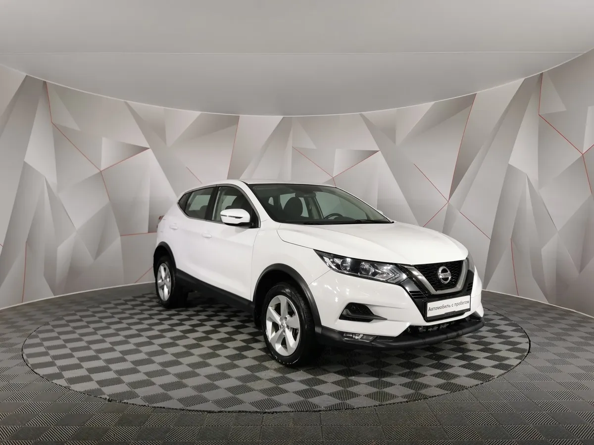 Nissan Qashqai 2.0 CVT (144 л.с.) Белый в АВИЛОН. Слайд №3