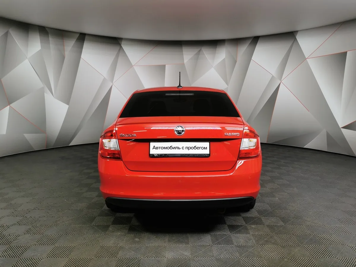 Skoda Rapid 1.4 TSI DSG (125 л.с.) Active Красный в АВИЛОН. Слайд №8