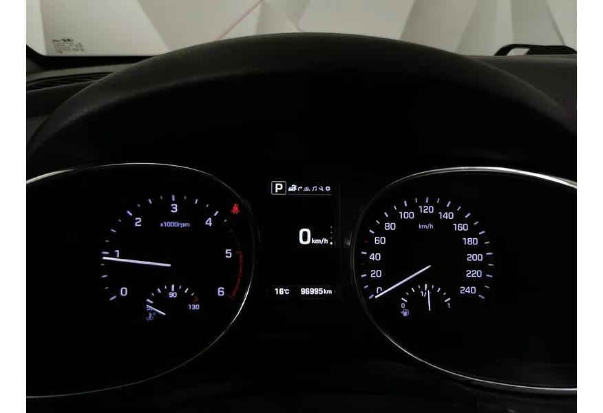 Hyundai Santa Fe 2.2 CRDi AWD 8AT (200 л.с.) High-Tech Exclusive Черный в АВИЛОН. Слайд №18