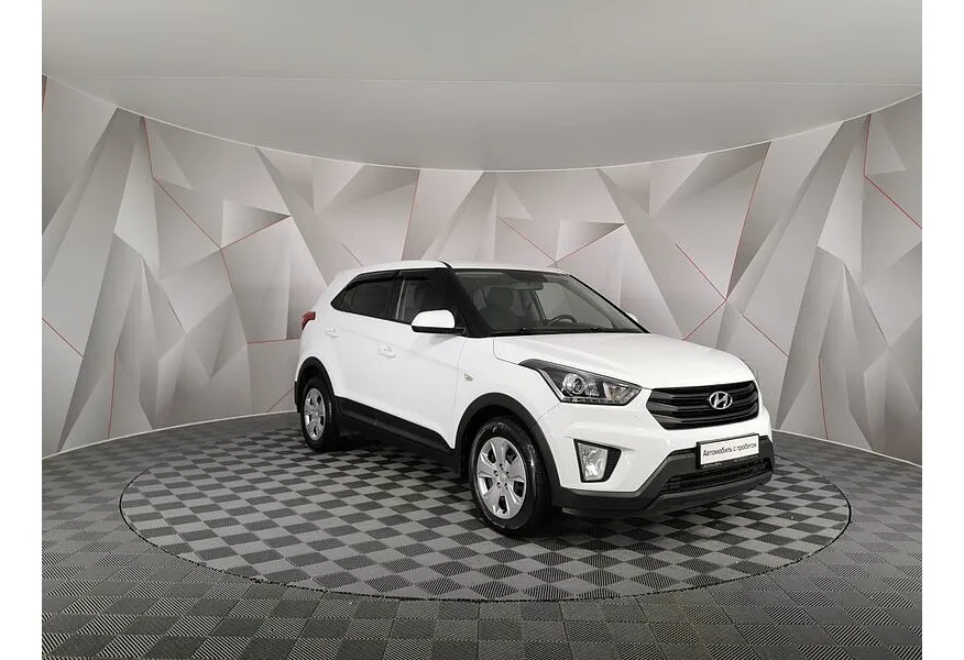 Hyundai Creta 1.6 AT AWD (121 л.с.) Travel + Advanced Белый в АВИЛОН. Слайд №3