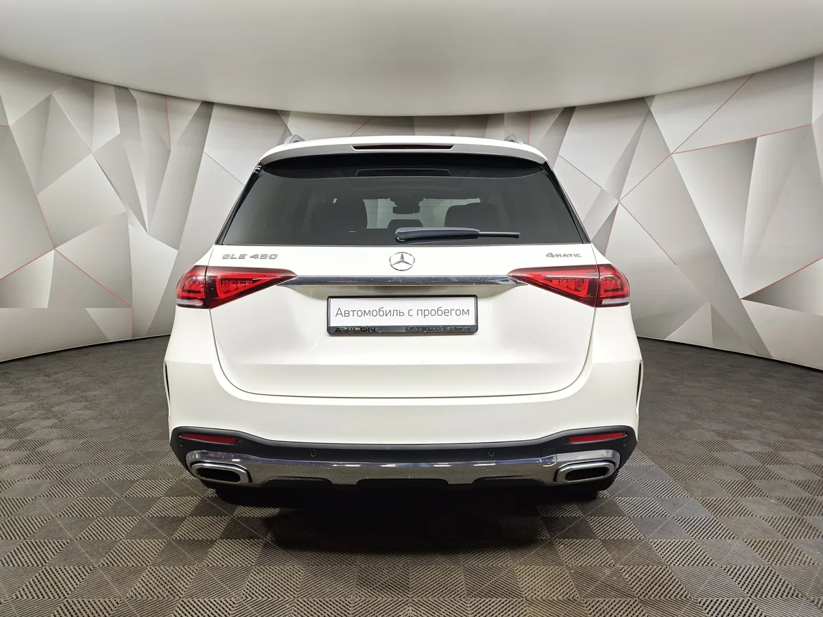 Mercedes-Benz GLE 450 4MATIC 9G-TRONIC (367 л.с.) Sport Plus Белый в АВИЛОН. Слайд №8