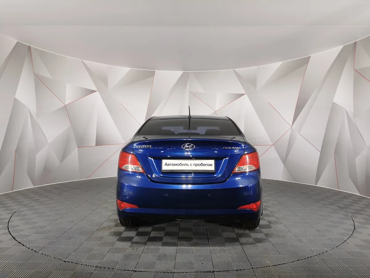 Hyundai Solaris 1.6 AT (123 л.с.) Синий в АВИЛОН. Слайд №8