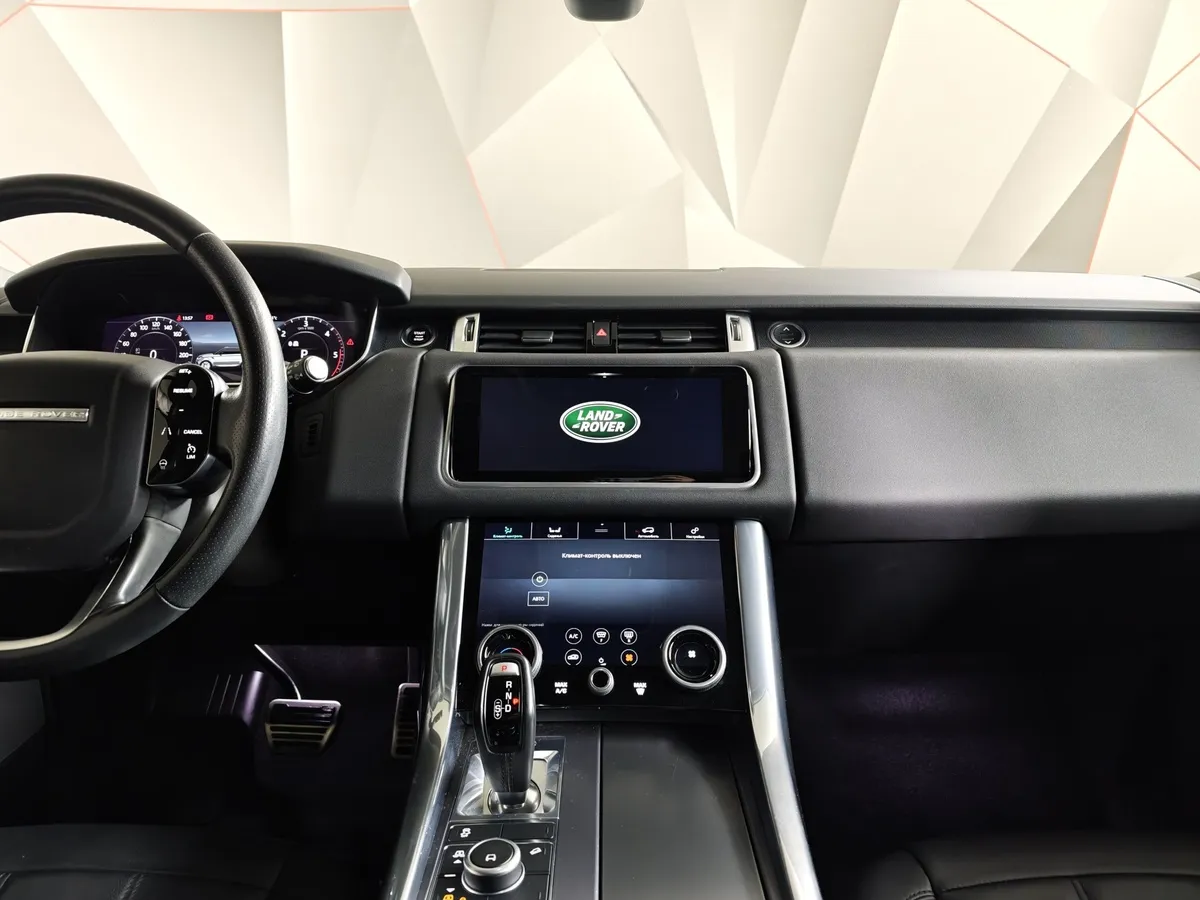 Land Rover Range Rover Sport 3.0D i6 AT AWD (350 л.с.) Autobiography Черный в АВИЛОН. Слайд №15