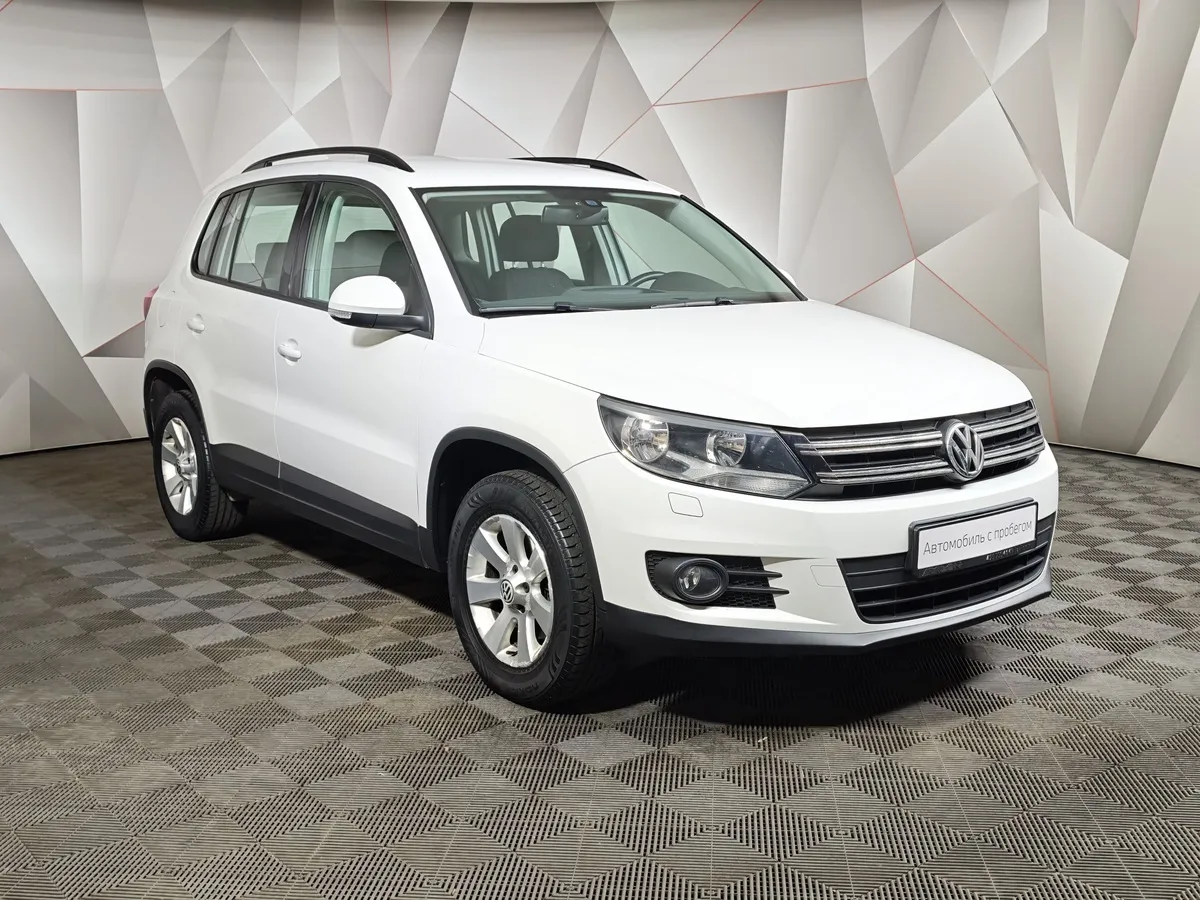 Volkswagen Tiguan 1.4 TSI BlueMotion DSG (150 л.с.) Trend & Fun Белый в АВИЛОН. Слайд №3