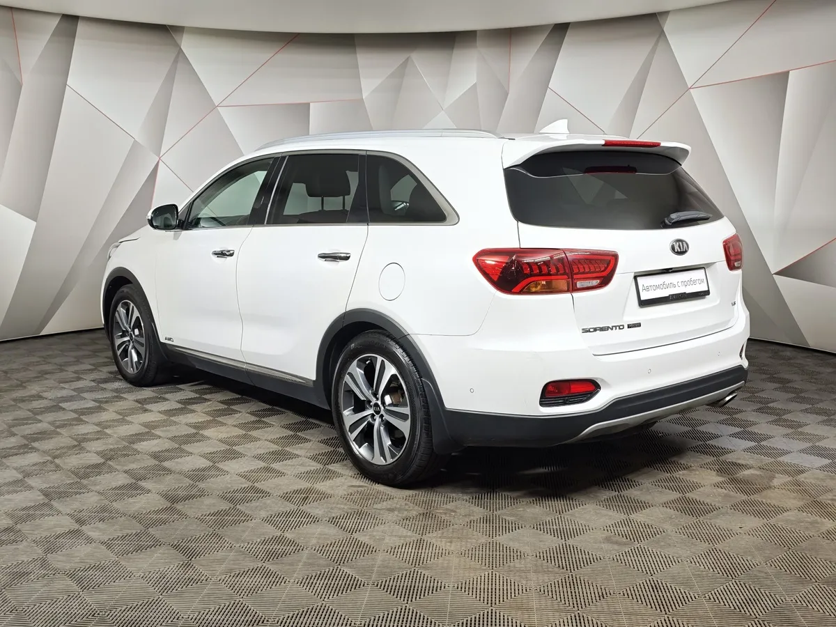 Kia Sorento 2.2 CRDi AT AWD (200 л.с.) Premium Белый в АВИЛОН. Слайд №4