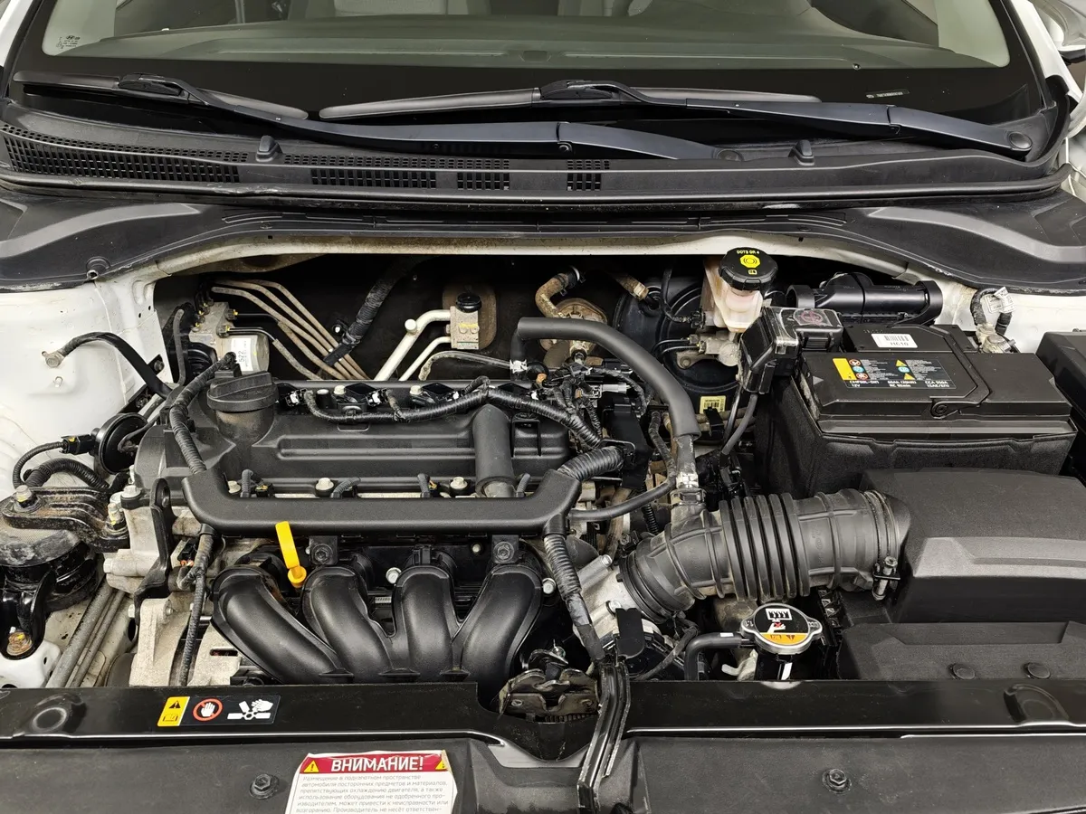 Hyundai Solaris 1.4 AT (107 л.с.) Active Белый в АВИЛОН. Слайд №11