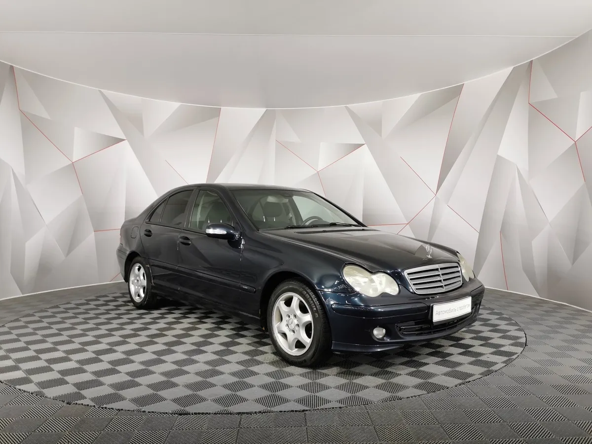 Mercedes-Benz C-Класс C 180 Kompressor AT (143 л.с.) Черный в АВИЛОН. Слайд №3